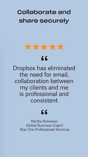 Descargar Dropbox: Almacenamiento en la nube seguro y rápido - Screenshot 4