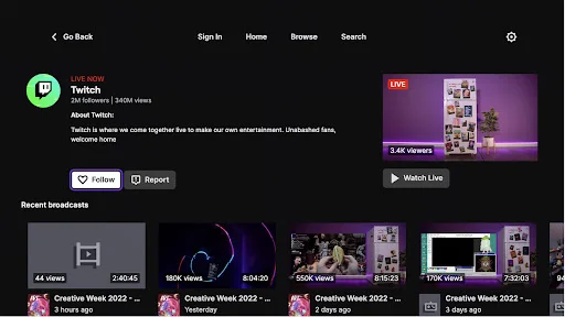 Descargar Twitch APK: Streaming en Vivo y Gaming – Gratis - Screenshot 17