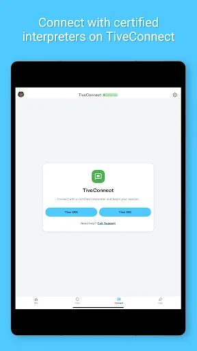 Descarga Tive: Servicio de Interpretación ASL y Video Chat Accesible - Screenshot 13
