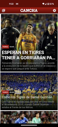 CANCHA: Resultados de Fútbol y Deportes en Vivo – Descarga Ahora - Screenshot 1