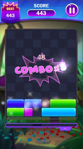 Descarga Falling Puzzle – Falling Block | El Mejor Juego de Bloques - Screenshot 4