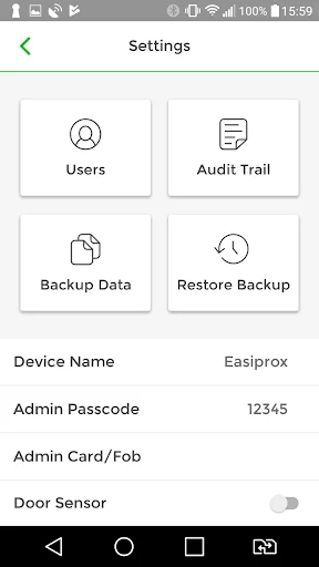 Descargar Easiprox APK Versión 5.2 – Control de Acceso Bluetooth - Screenshot 2