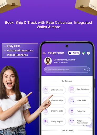 Descargar Truxcargo: App de Logística y Envíos – Gestión Eficiente - Screenshot 1