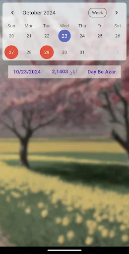 Descargar Gahshomar Zoroastrian Calendar – Calendario Persa Gratis - Screenshot 9