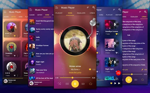 Music Player – MP3 Player: Reproductor de Música de Alta Calidad - Screenshot 4