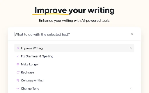 Voila AI: Tu Asistente Inteligente para Productividad y Escritura - Screenshot 5