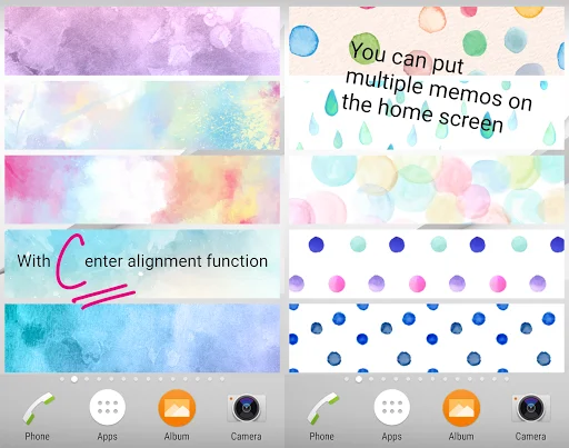 Descargar Sticky Memo Watercolor 2 – Notas Adhesivas Gratis - Screenshot 19