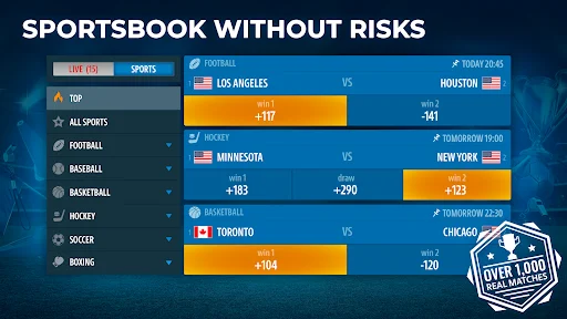 Descarga Sportsbook by Pokerist – Apuestas Deportivas sin Riesgo - Screenshot 9