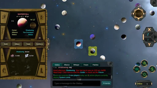 Descargar System Lords APK – Estrategia Galáctica Espacial - Screenshot 3