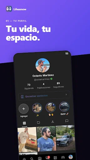 Descarga Lifeasnow – Conoce Gente Nueva y Comparte Momentos - Screenshot 5