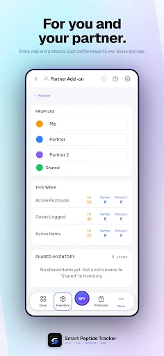 Smart Peptide Tracker: Optimiza tu Seguimiento de Péptidos - Screenshot 4