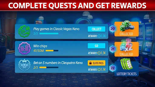 Descargar Vegas Keno by Pokerist – El Mejor Keno de Casino Gratis - Screenshot 14