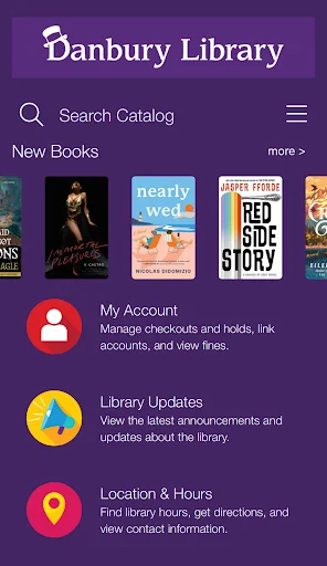 Descarga Danbury Library: Gestiona tus libros y cuenta fácilmente - Screenshot 7
