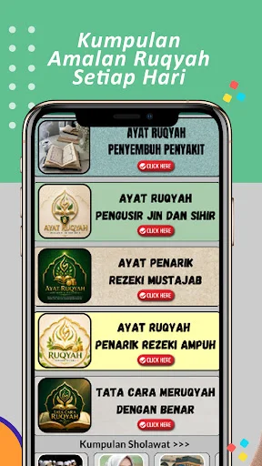Descargar Ayat Ruqyah Penyembuh Penyakit – Versículos de Sanación - Screenshot 3