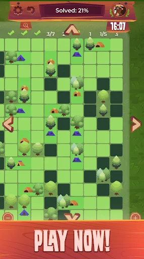 Descarga Real Tents & Trees: El Mejor Juego de Lógica Gratis - Screenshot 6