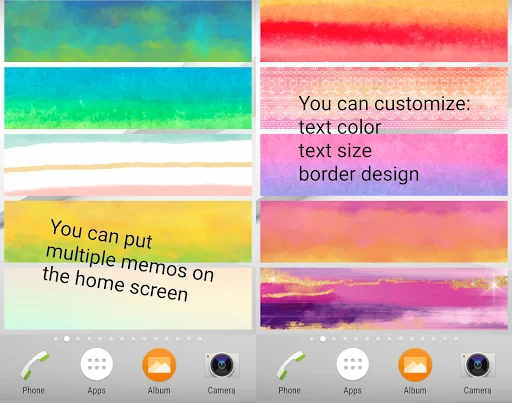 Descargar Sticky Memo Watercolor 2 – Notas Adhesivas Gratis - Screenshot 21