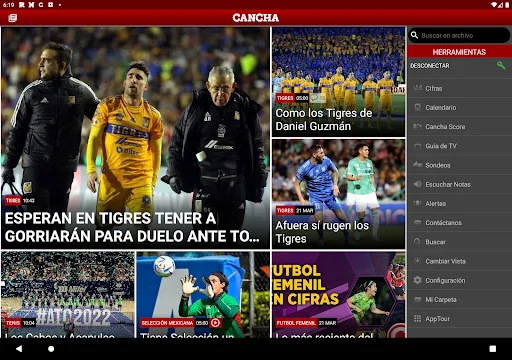 CANCHA: Resultados de Fútbol y Deportes en Vivo – Descarga Ahora - Screenshot 9