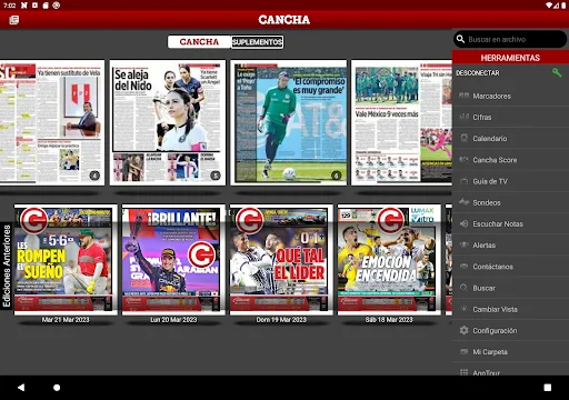 CANCHA: Resultados de Fútbol y Deportes en Vivo – Descarga Ahora - Screenshot 10