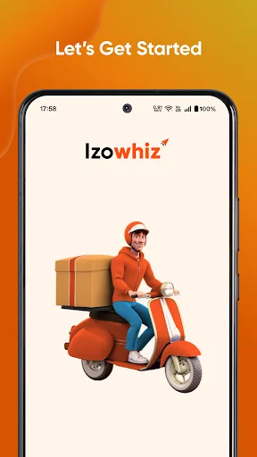 Descarga Izowhiz Última Versión – Conviértete en Socio de Entregas - Screenshot 1
