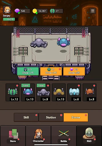 Descargar Goddess Mecha APK – RPG de Defensa y Chat de Chicas - Screenshot 17