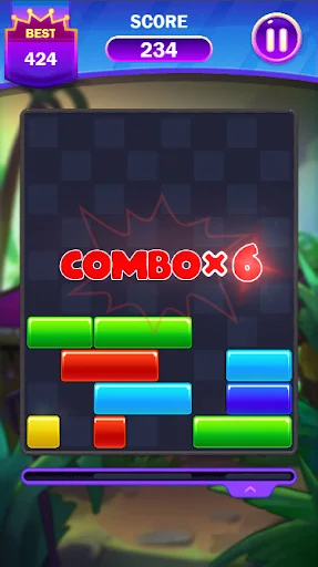 Descarga Falling Puzzle – Falling Block | El Mejor Juego de Bloques - Screenshot 10
