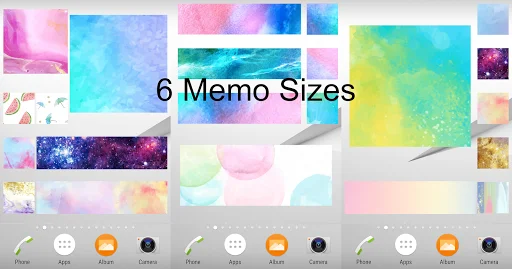 Descargar Sticky Memo Watercolor 2 – Notas Adhesivas Gratis - Screenshot 2