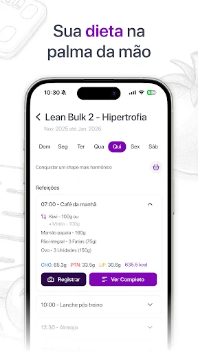 Dietitian para pacientes: Organiza tus comidas y mejora tu salud - Screenshot 5