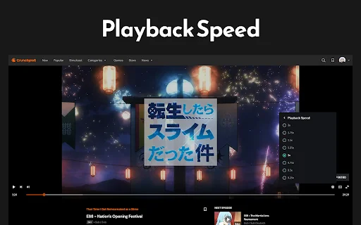 Crunchyroll Enhancer – CrOptix: Mejora tu experiencia de anime - Screenshot 2