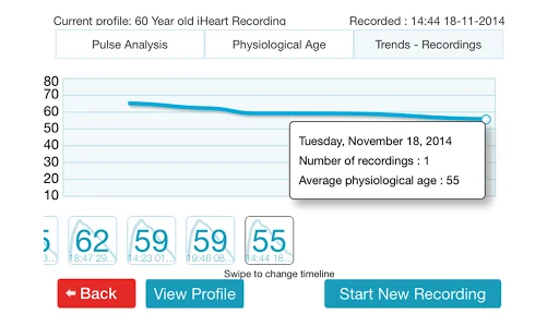 Descargar iHeart Internal Age APK – Mide tu Salud Real - Screenshot 3