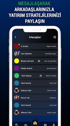 Descargar HisseChat: Análisis de Bolsa y Comunidad para Inversores - Screenshot 10