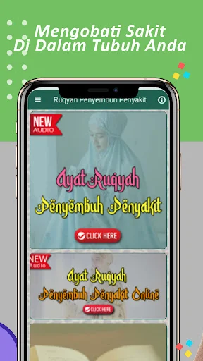 Descargar Ayat Ruqyah Penyembuh Penyakit – Versículos de Sanación - Screenshot 12