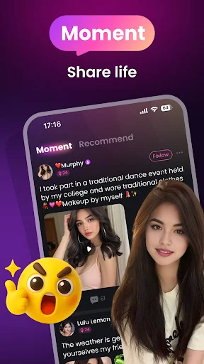 Descarga Yami-Chat & Live Stream – Conoce gente y chatea gratis - Screenshot 5