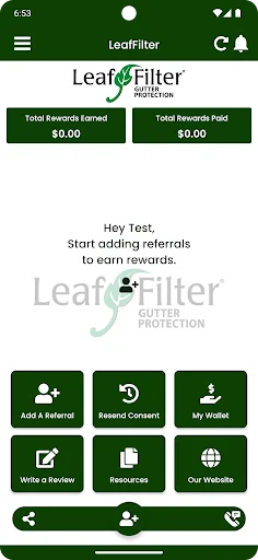Descarga LeafHome Refer: Gana Recompensas Recomendando Amigos - Screenshot 3