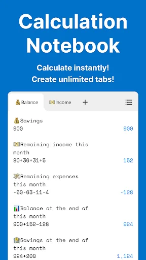 Descargar CalcNotes – Calculadora y Notas – Versión 2.6.0 - Screenshot 1