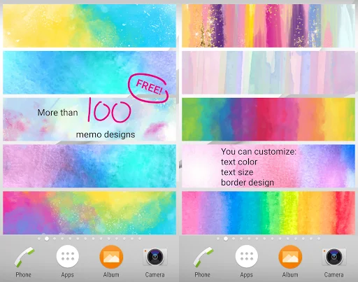 Descargar Sticky Memo Watercolor 2 – Notas Adhesivas Gratis - Screenshot 17