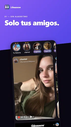 Descarga Lifeasnow – Conoce Gente Nueva y Comparte Momentos - Screenshot 1