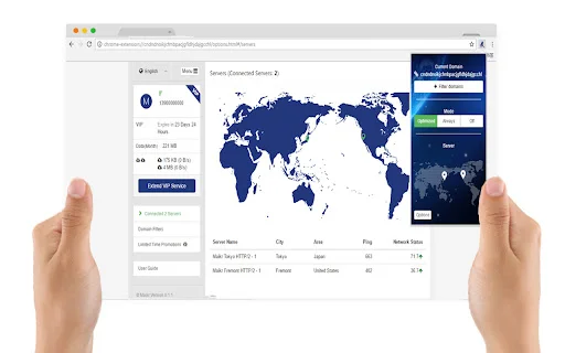 Maikr: Navegación Segura y Rápida con Proxy HTTP/2 – Descarga Gratis - Screenshot 1