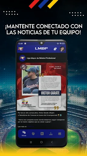 Descarga LMBP App: Resultados, Noticias y Estadísticas de Béisbol - Screenshot 2
