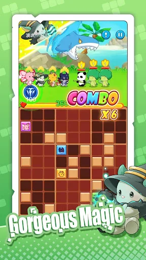 Descargar Block Puzzle : Cubemon – Juego de Rompecabezas Gratis - Screenshot 3