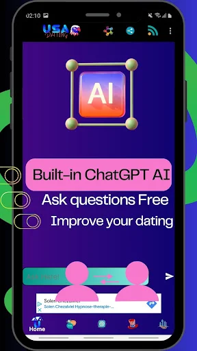 Descargar USA Dating APK – Conecta con Personas de EE. UU. y Francia - Screenshot 11