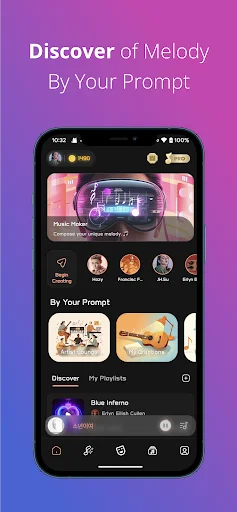 Descarga Melody AI: Crea canciones con IA en segundos | Gratis - Screenshot 1
