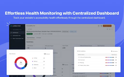 TestMu AI Accessibility DevTools: Auditoría Web Profesional - Screenshot 4