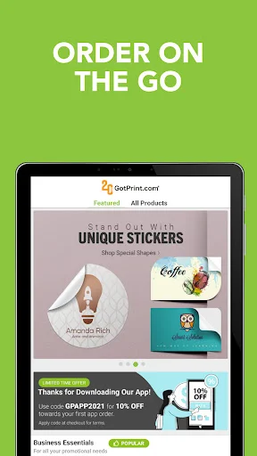 Descargar GotPrint App – Impresión Profesional para tu Negocio - Screenshot 7