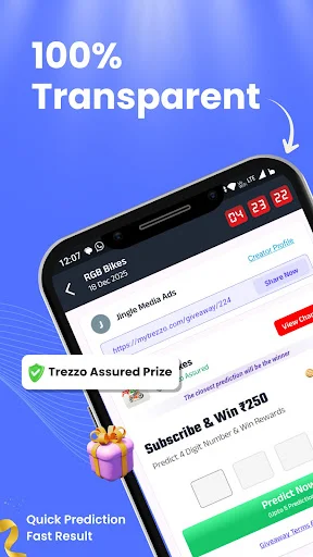Descarga Trezzo: Sorteos Diarios Gratis y Premios Increíbles - Screenshot 2