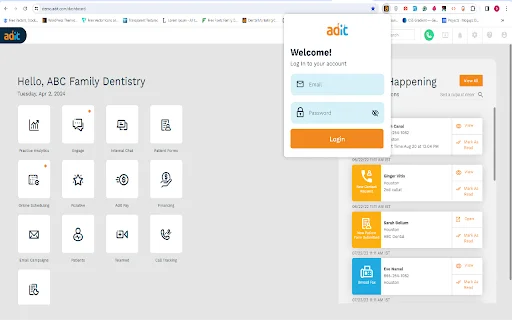 Descargar Adit para Chrome: Gestión Dental Profesional y Eficiente - Screenshot 1