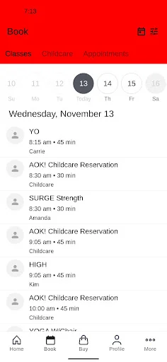 Descarga AOK! Fitness: Planifica y Reserva tus Clases Fácilmente - Screenshot 2