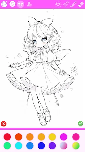 Coloring Book: Draw Princess – Descarga Juegos de Colorear Gratis - Screenshot 20