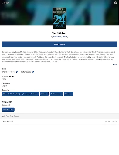 Descarga Danbury Library: Gestiona tus libros y cuenta fácilmente - Screenshot 16
