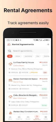 eTENANT: Gestiona Alquileres, Inquilinos y Pagos Fácilmente - Screenshot 3
