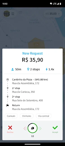 Descargar Delivery Yes – Entregador: App Segura y Rápida - Screenshot 3